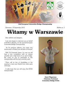 Witamy W Warszawie