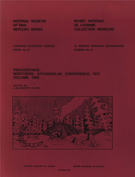 Northern Athapaskan Conference, V1