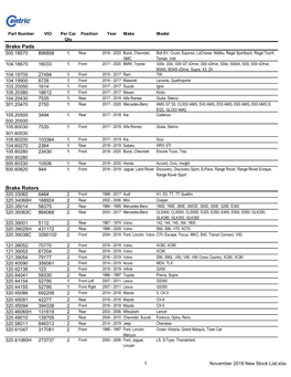 November 2019 New Stock List.Xlsx