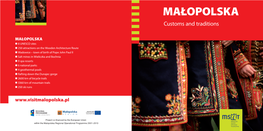 Małopolska Customs and Traditions
