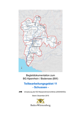 Teilbearbeitungsgebiet 11 - Schussen