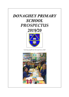 Donaghey Primary School Prospectus 2019/20