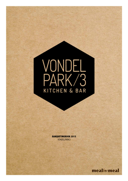 BANQUETINGBOOK 2015 Vondelpark3 1