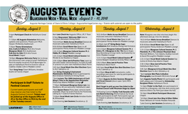 Augusta Events