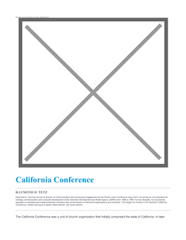 California Conference