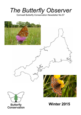 The Butterfly Observer Cornwall Butterfly Conservation Newsletter No.57