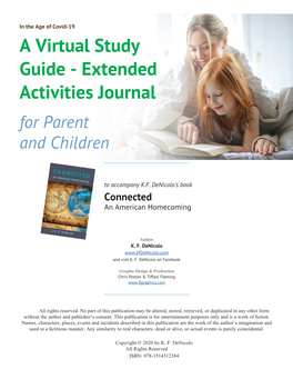 A Virtual Study Guide - Extended Activities Journal for Parent and Children