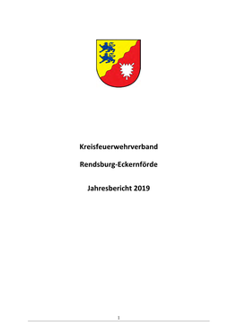 Kreisfeuerwehrverband Rendsburg-Eckernförde Jahresbericht 2019