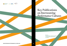 Key Publications on Interweaving Performance Cultures