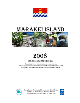 Marakei Island 2008