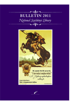 BULLETIN 2011 National S^Échényi /Jbrary