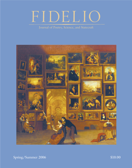Fidelio, Volume 15, Number 1-2, Spring-Summer