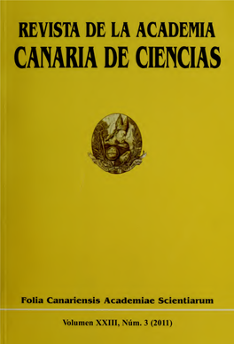 Revista De La Academia Canaria De Ciencias