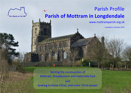 Parish Profile Parish of Mottram in Longdendale