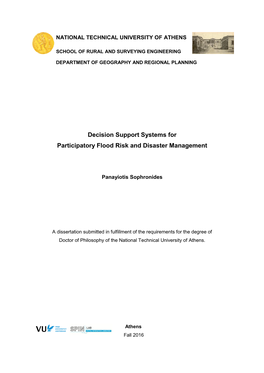 Decision Support Systems for Participatory Flood Risk and Disaster Management