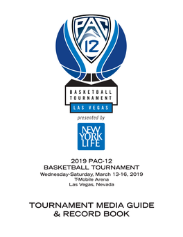 Tournament Media Guide & Record Book