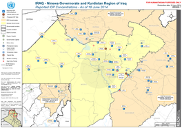 Ninewa Governorate and Kurdistan Region of Iraq