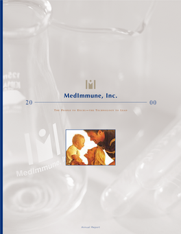 Medimmune, Inc. 20 00