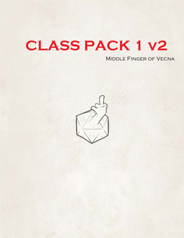 Class Pack 1