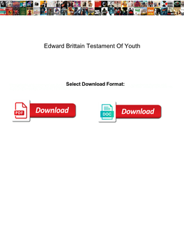 Edward Brittain Testament of Youth