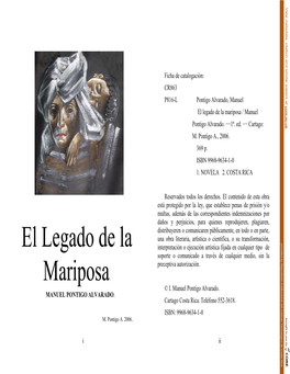 El Legado De La Mariposa