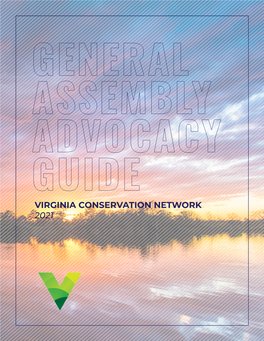 Virginia Conservation Network 2021 Table of Contents