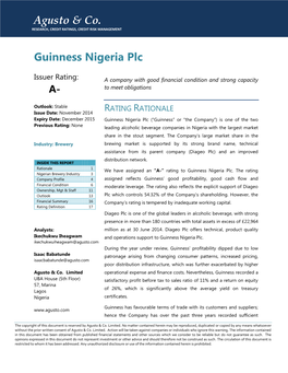 Agusto & Co. Guinness Nigeria