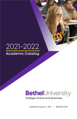 2021-2022 Academic Catalog