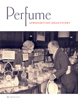 Perfume a Prohibition-Era Myster