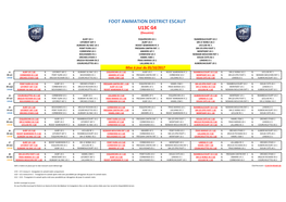 FOOT ANIMATION DISTRICT ESCAUT U13C G4 (Douaisis)