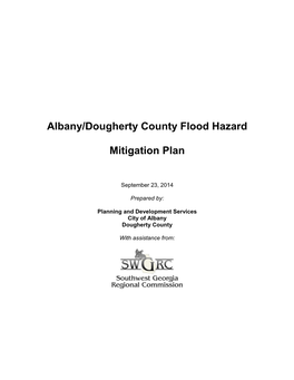 Albany/Dougherty County Flood Hazard Mitigation Plan Committee Meeting
