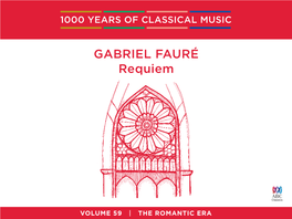 GABRIEL FAURÉ Requiem