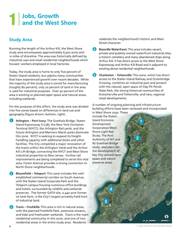 Chapter 1: Jobs, Growth and the West Shore