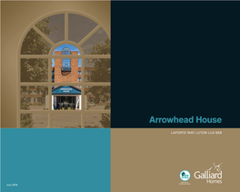 Arrowhead House Brochure.Pdf