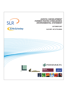 Avesta 2 Development Former Panteg Steelworks Environmental Statement