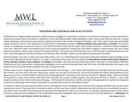 Pedestrian and Crosswalk Laws in All 50 States