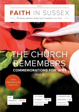 The Church Remembers Commemorations for Ww1 Page 18