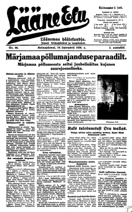 10. 09. 1930 Läänemaa Haapsalu Saab Katoliku Kabeli