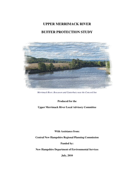 Upper Merrimack River Buffer Protection Study