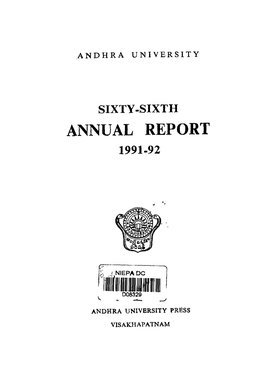 Annual Report 1991.92