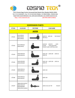 Suspension Parts