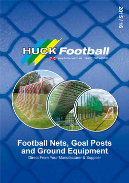 Football Nets, Goal Posts and Ground Equipment