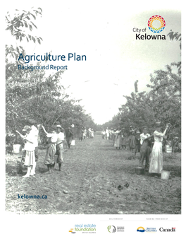 Agriculture Plan Background Report