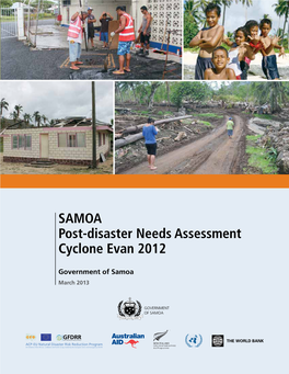 Samoa PDNA for Cyclone Evan 2012