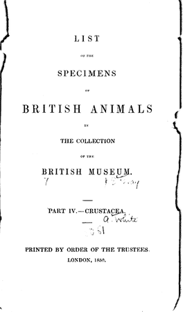 British Animals