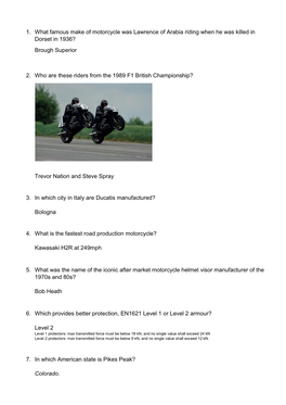 Brough Superior 2. Who