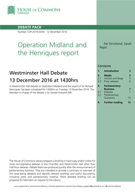 Operation Midland and the Henriques Report 5