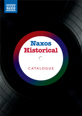 Naxos Historical Catalogue