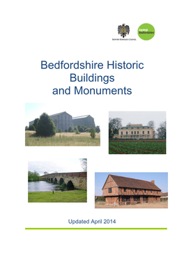 The Bedfordshire Buildings and Monuments Pamphlet