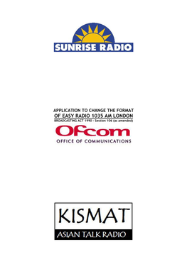 Kismat Asian Talk Radio (PDF File, 272.7
